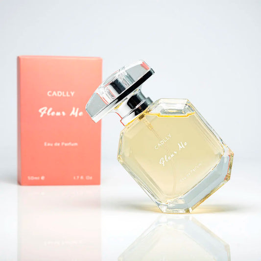 CADLLY Fleur Me EDP perfume with jasmine, tuberose, and woody notes, 50ml