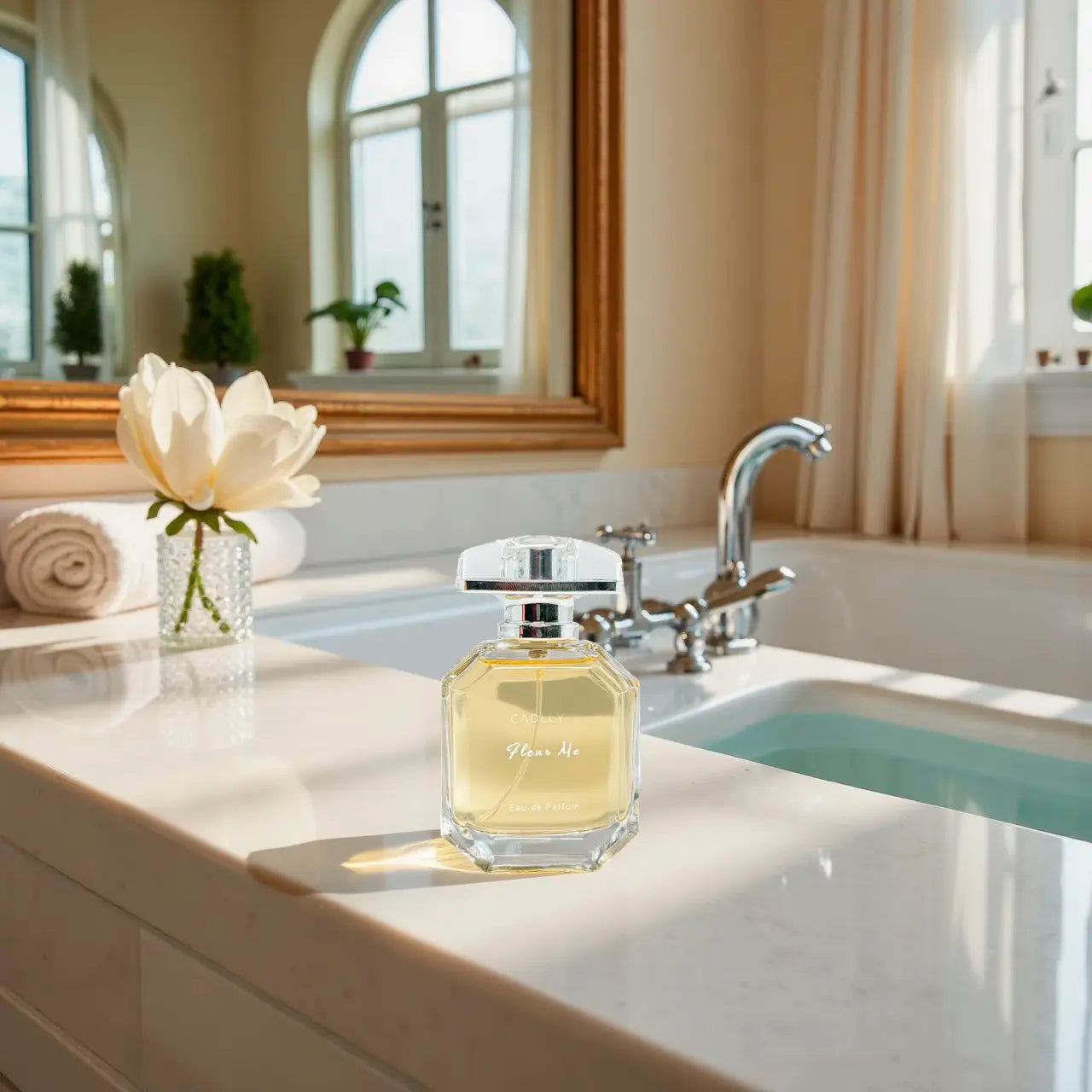 CADLLY Fleur Me EDP perfume with jasmine, tuberose, and woody notes, 50ml