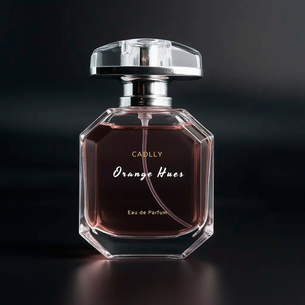 CADLLY Orange Hues EDP perfume with citrus, rose, and patchouli notes, 50ml