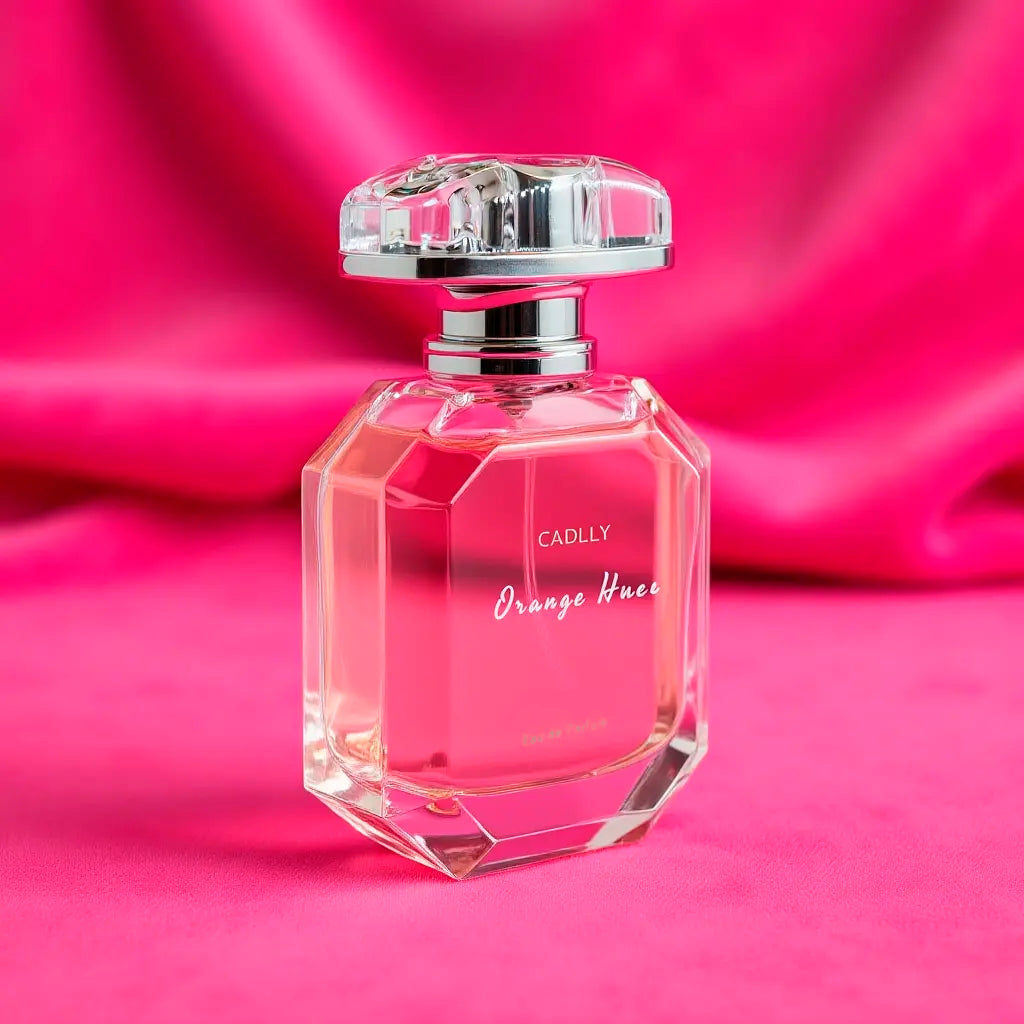 CADLLY Orange Hues EDP perfume with citrus, rose, and patchouli notes, 50ml