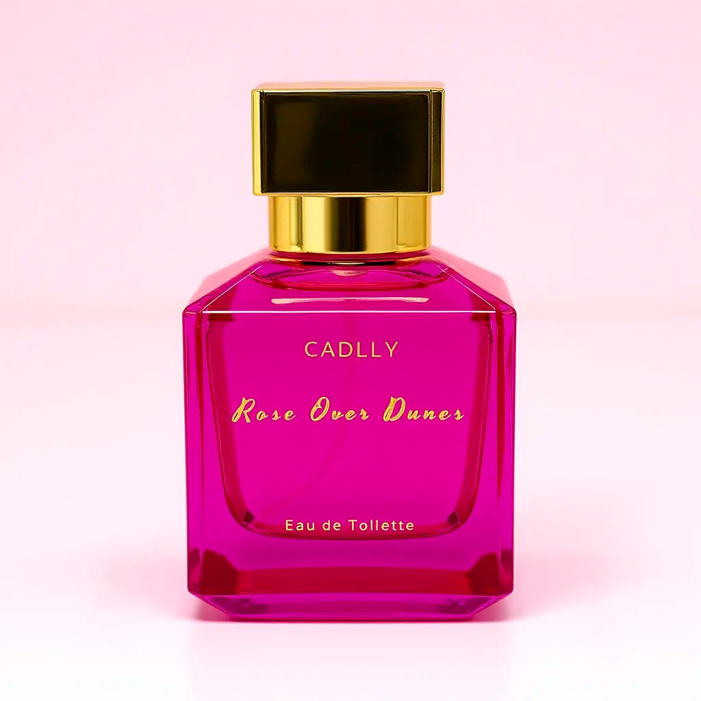 CADLLY Rose Over Dunes EDT perfume with spicy rose and amber notes, 50ml