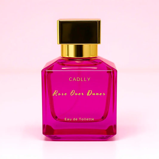 CADLLY Rose Over Dunes EDT perfume with spicy rose and amber notes, 50ml
