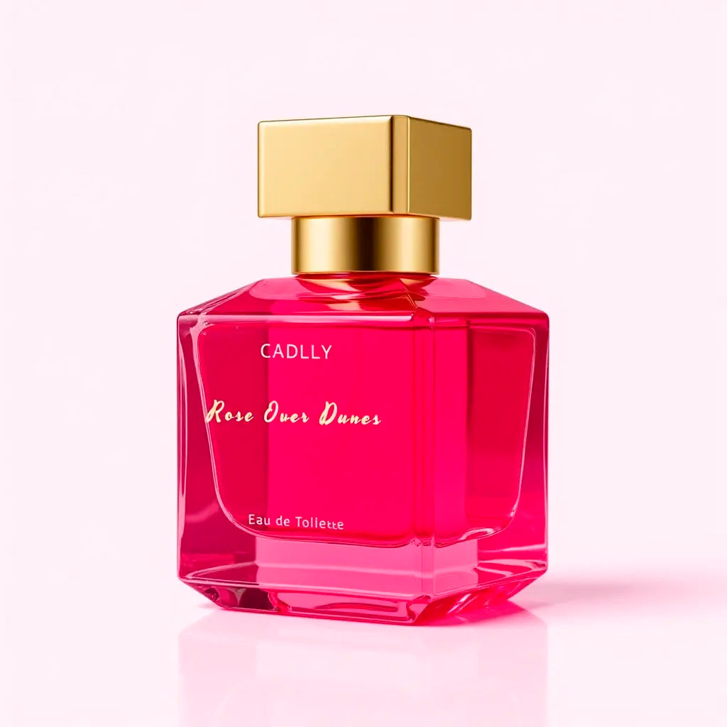 CADLLY Rose Over Dunes EDT perfume with spicy rose and amber notes, 50ml